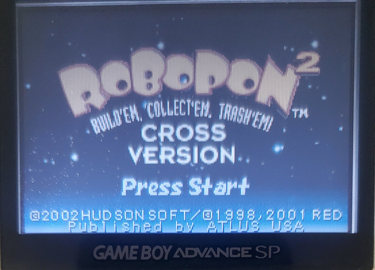 Robopon 2 Cross Version GBA Video Game Cartridge Game Boy Advance 2002