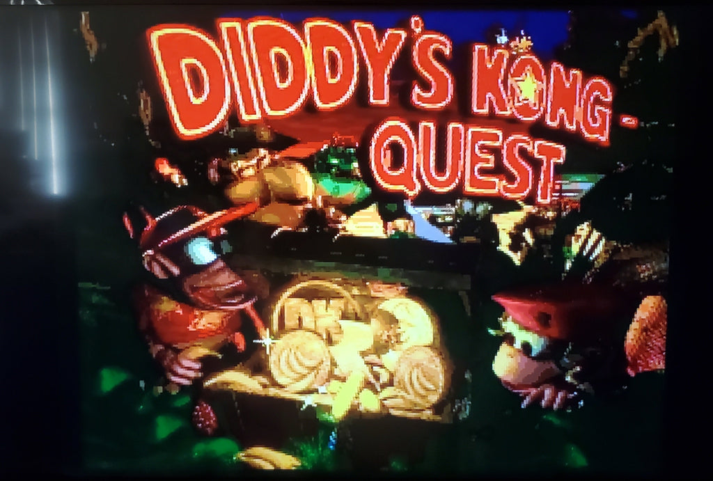 Donkey Kong Country 2 DKC 2 SNES Video Game Super Nintendo 1995