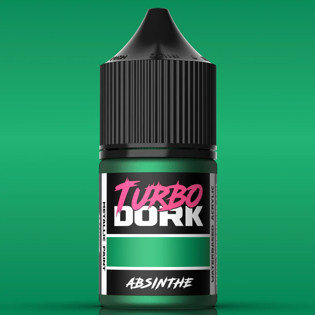 Turbo Dork: Metallic Acrylic Paint - Absinthe