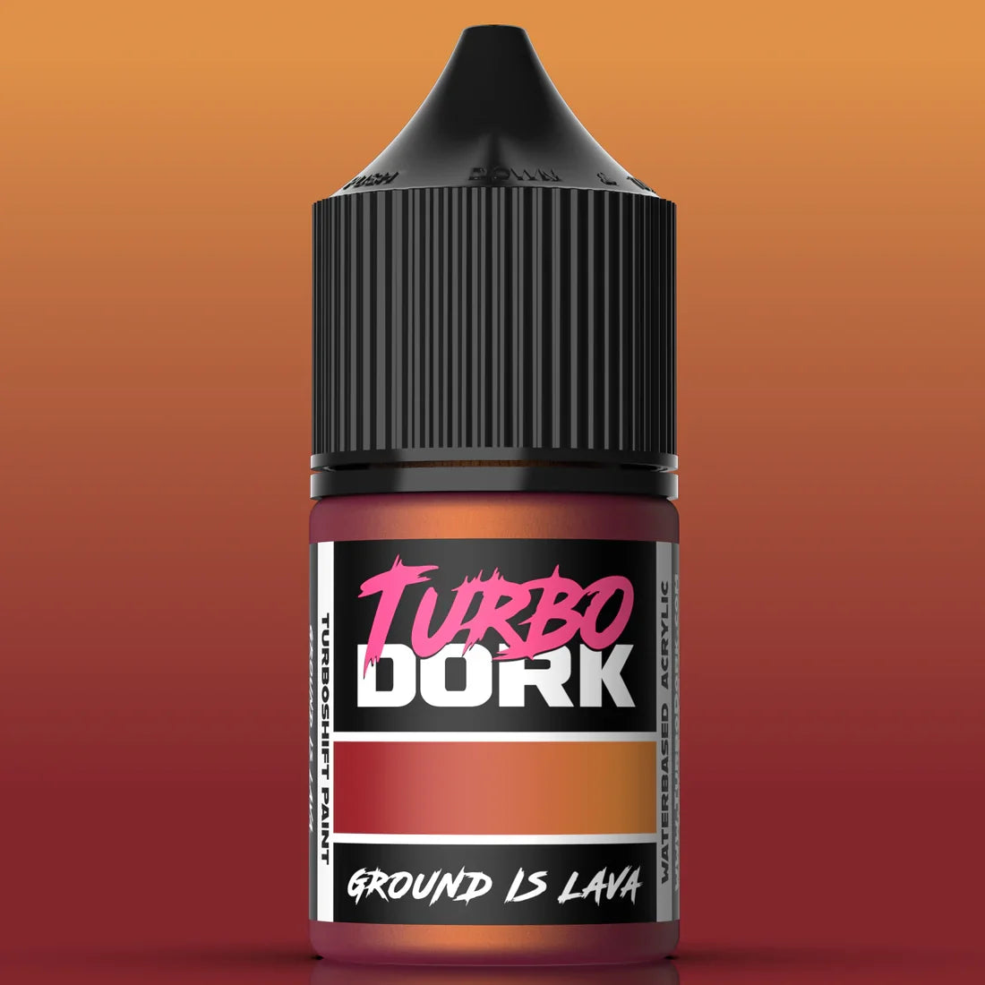 Turbo Dork: TurboShift Acrylic Paint - Ground Is Lava
