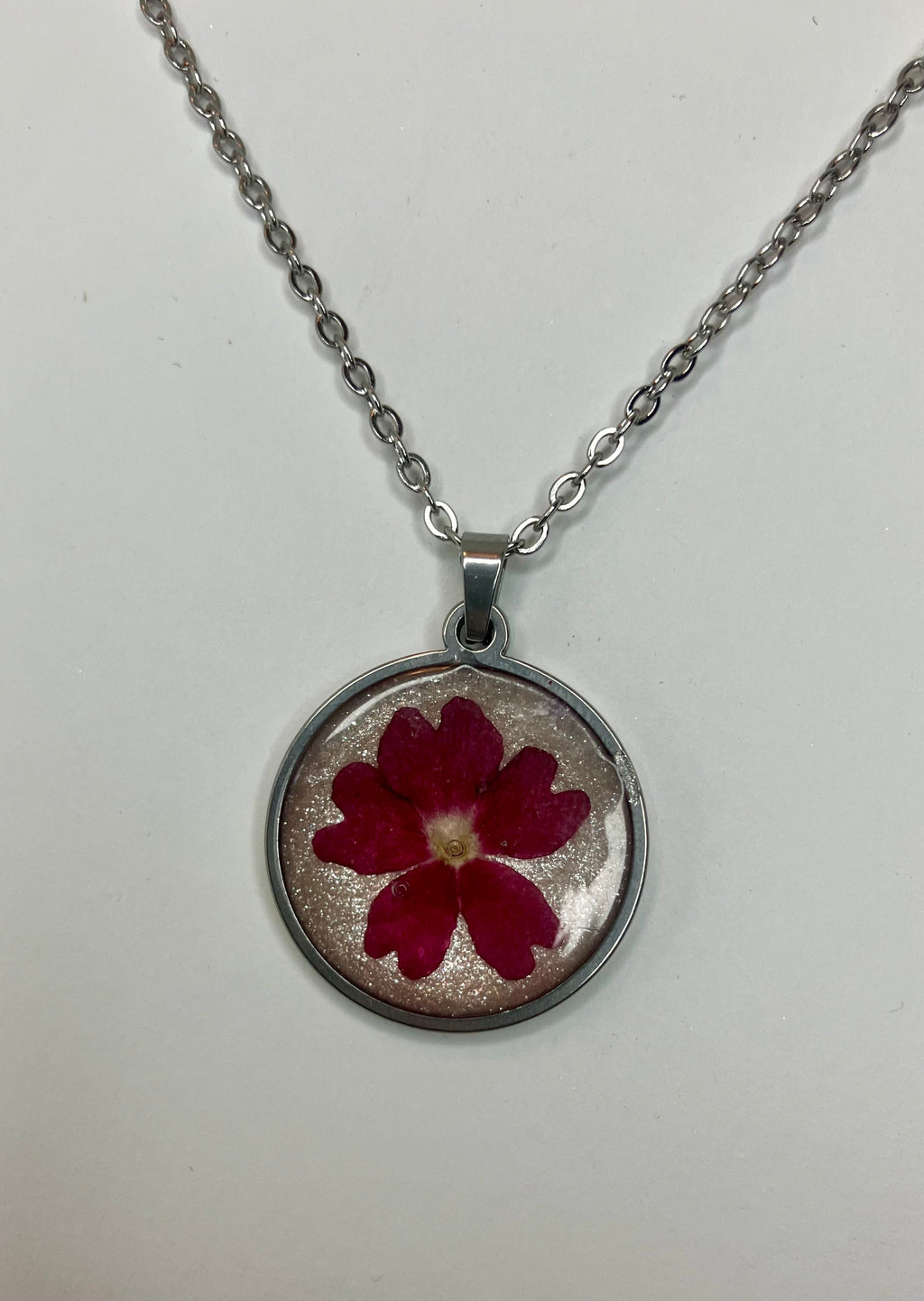 Dried Flower Resin Jewelry: Earrings & Necklaces