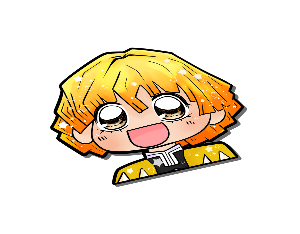 Demon Slayer: Zenitsu Anime Peeker
