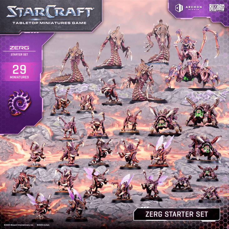 StarCraft Miniatures Game: Zerg: Starter Set