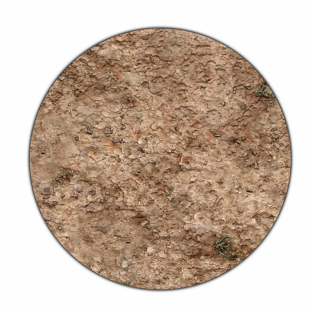 Monster Scenery: 3x3 Game Mat - Broken Grassland/Desert Scrubland