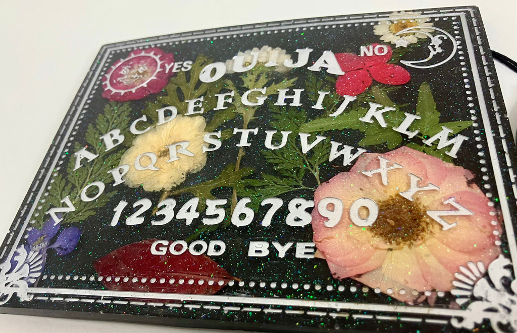 Handmade Resin Ouija Spirit Board with Planchette
