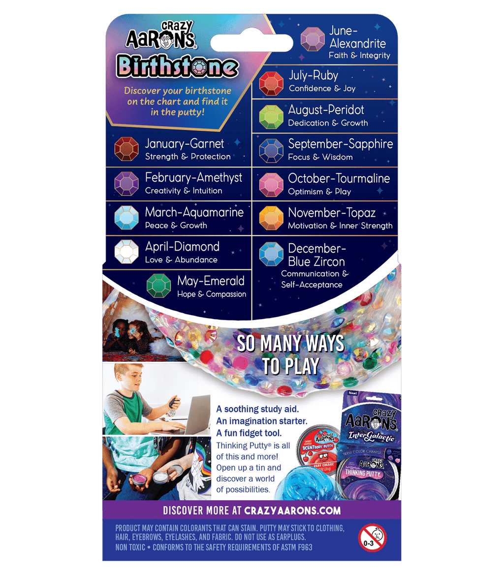 Thinking Putty: Birthstone