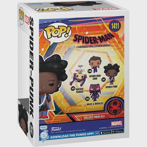 Funko Pop Spider Man Across The Spider Verse Spider Punk Unmasked