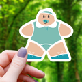 Baby Board Game Piece Sticker - 3"