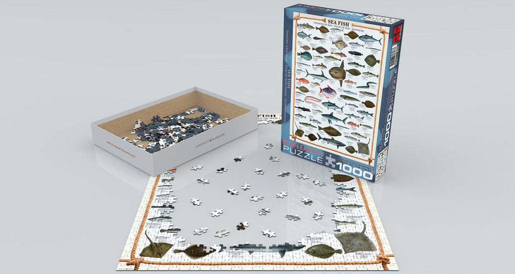 Puzzle: Animal Charts - Sea Fish
