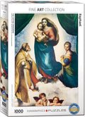 Puzzle: Fine Art Masterpieces - Sistine Madonna (Detail) by Raphael