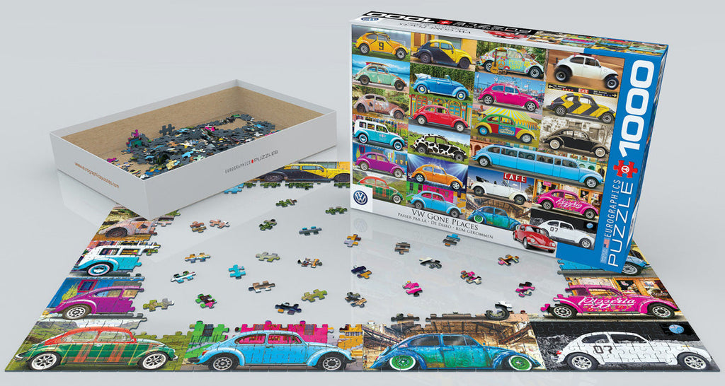 Puzzle: The VW Groovy Collection - VW Gone Places