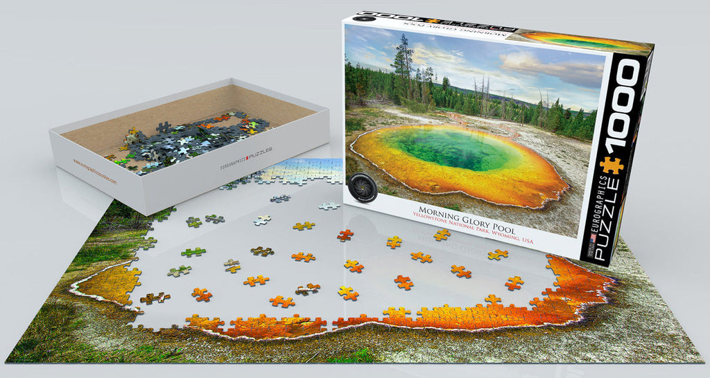 Puzzle: HDR Photography - Morning Glory Pool