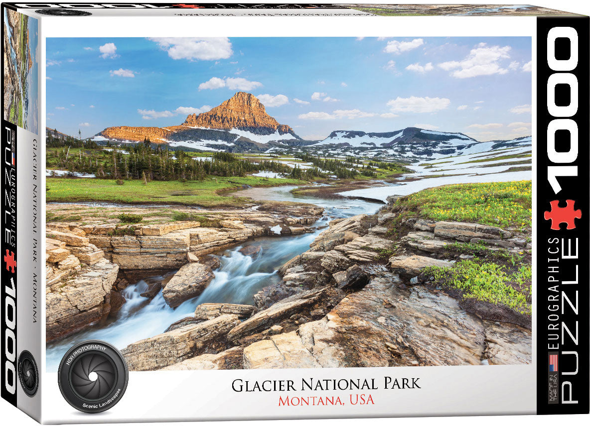Puzzle: HDR Photography - Glacier National Park