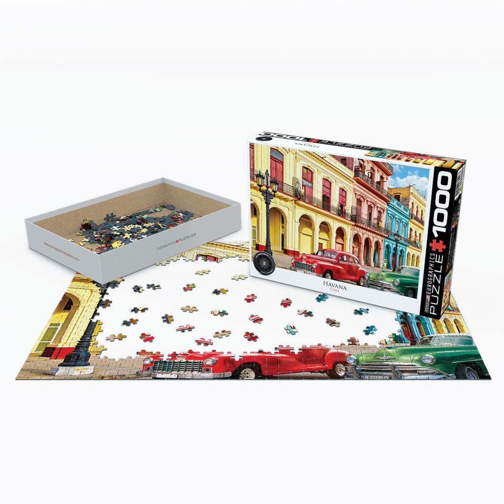 Puzzle: HDR Photography - La Havana, Cuba