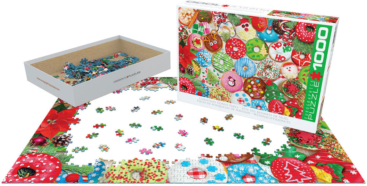 Puzzle: Christmas - Seasonal - Christmas Donuts