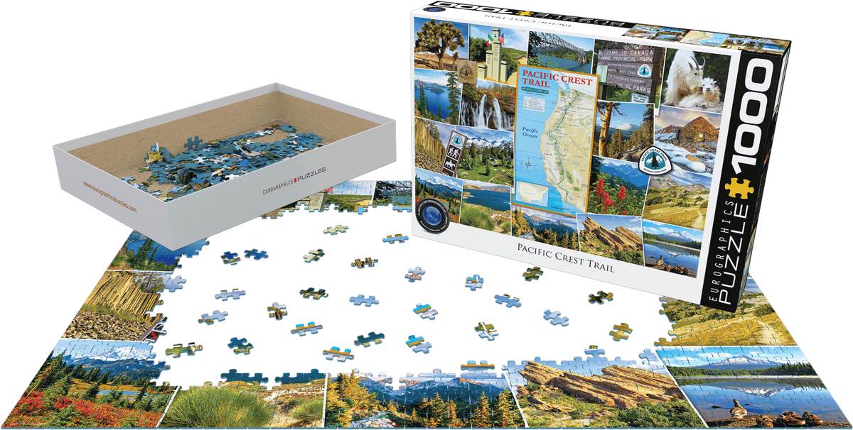 Puzzle: The Globetrotter Collection - Pacific Crest Trail