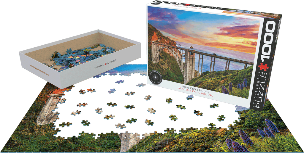 Puzzle: HDR Photography - Bixby Bridge