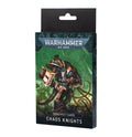 Warhammer 40K: Chaos Knights - Datasheet Cards