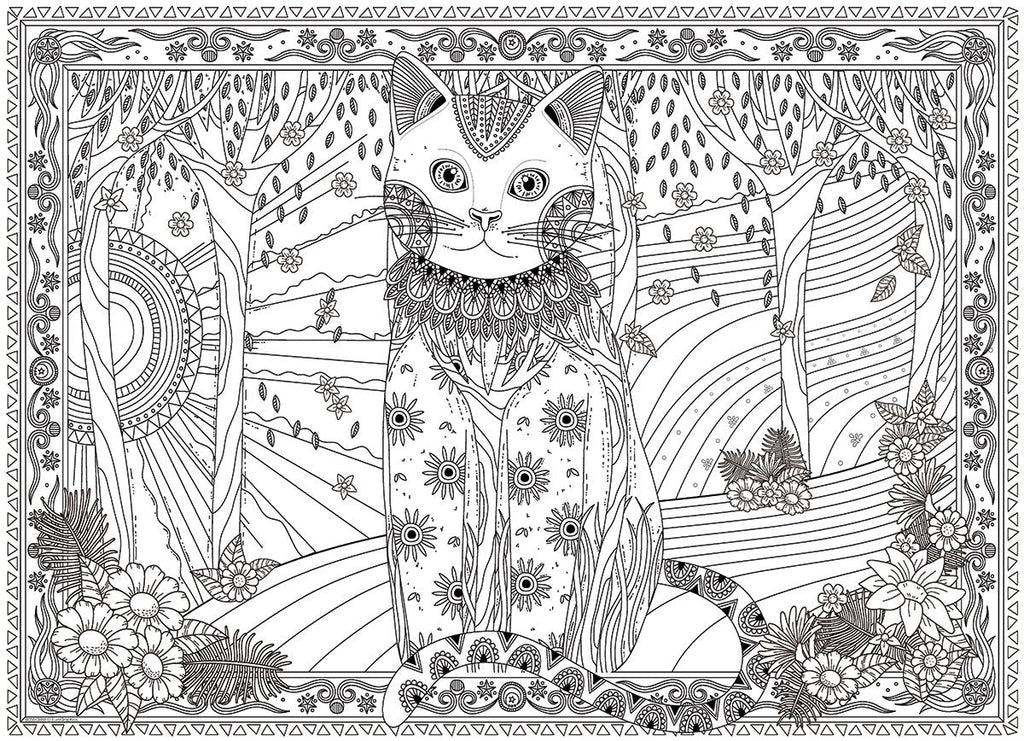 Puzzle: Color-Me Collection - Magical Cat