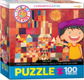 Puzzle: Fine Art For Kids - Castle and Sun by Paul Klee