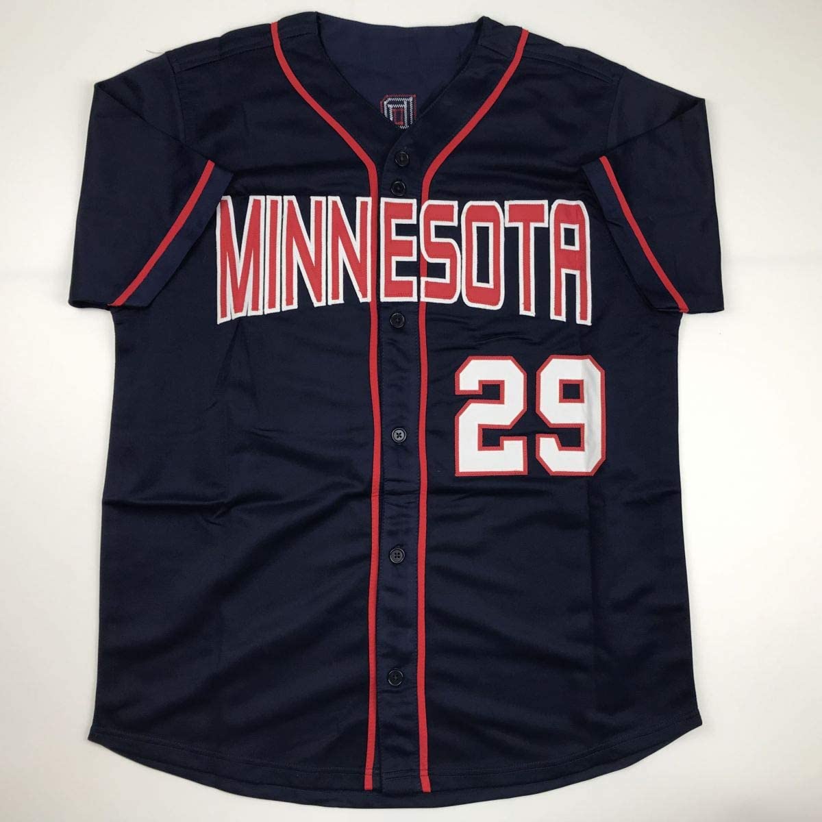 Autographed/Signed Rod Carew Minnesota Dark Blue Baseball Jersey JSA COA