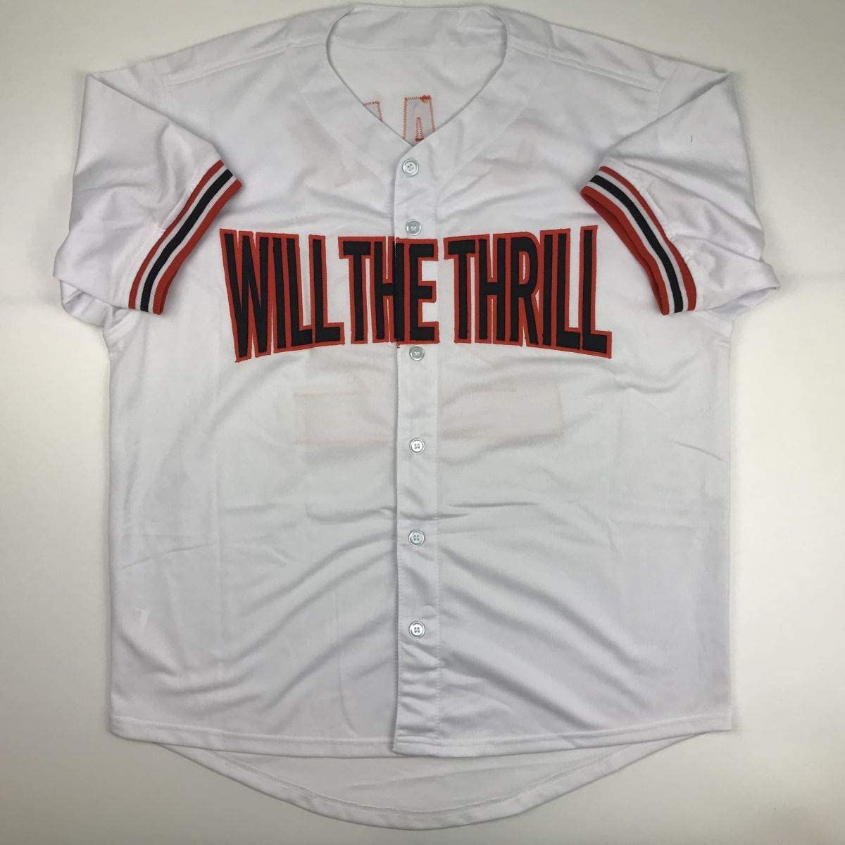 Autographed/Signed Will Clark San Francisco White Baseball Jersey JSA COA