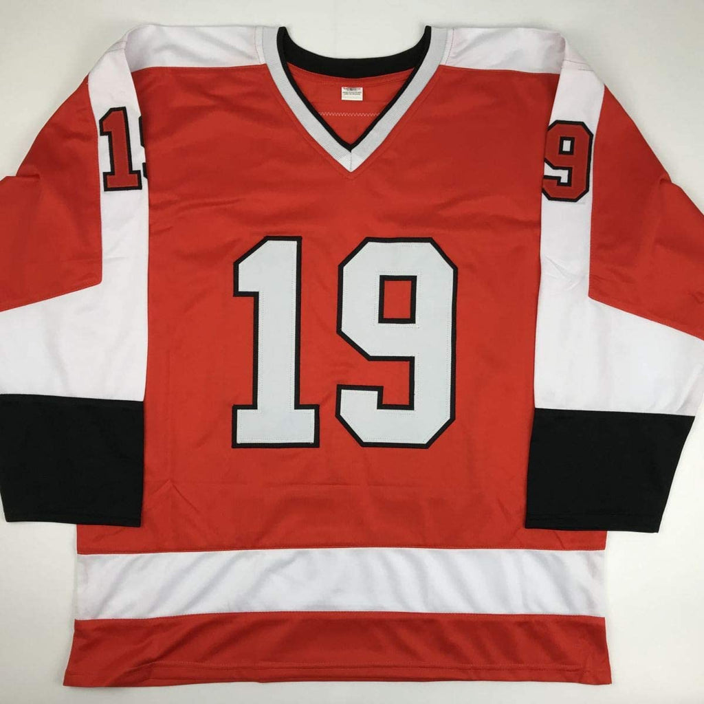 Autographed/Signed Nolan Patrick Philadelphia Orange Hockey Jersey Beckett BAS COA
