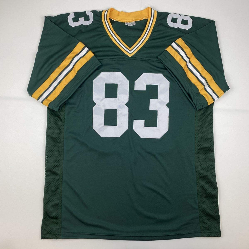 Autographed/Signed Marquez Valdes-Scantling Green Bay Green Football Jersey JSA COA