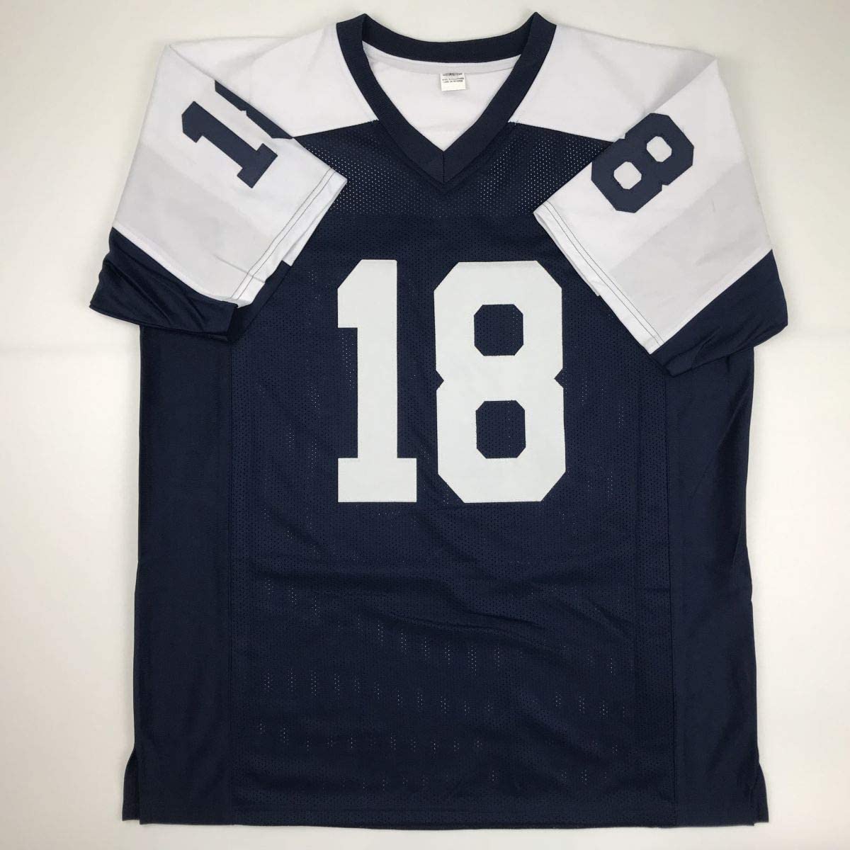 Autographed/Signed Randall Cobb Dallas Thanksgiving Day Football Jersey JSA COA