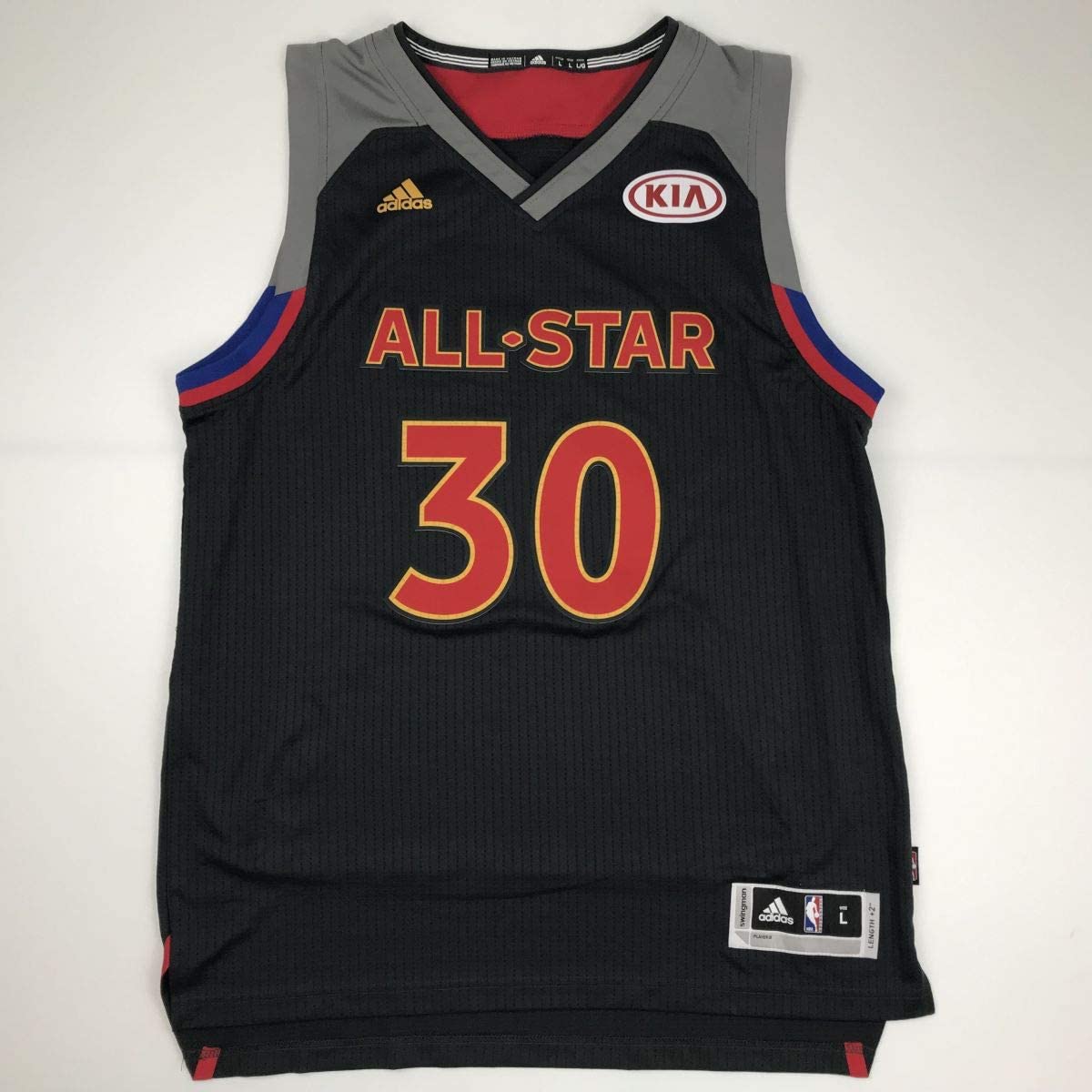 Autographed/Signed Stephen Steph Curry Black NBA All-Star Game Basketball Jersey JSA COA/LOA
