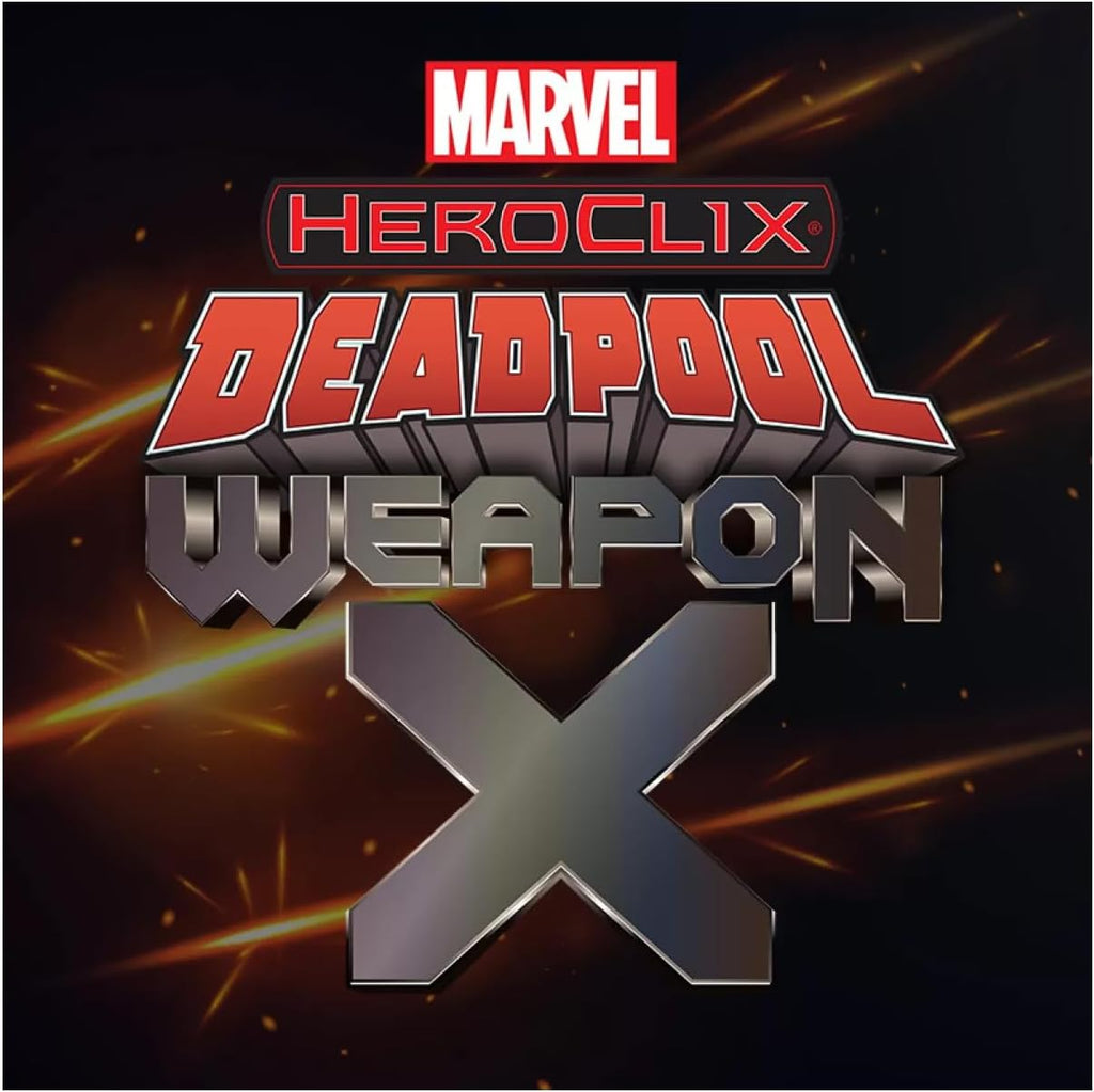 HeroClix: Marvel - Deadpool Weapon X Play at Home Kit