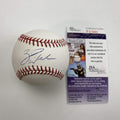 Autographed/Signed Zack Wheeler Rawlings Official Major League ROML Baseball JSA COA Auto