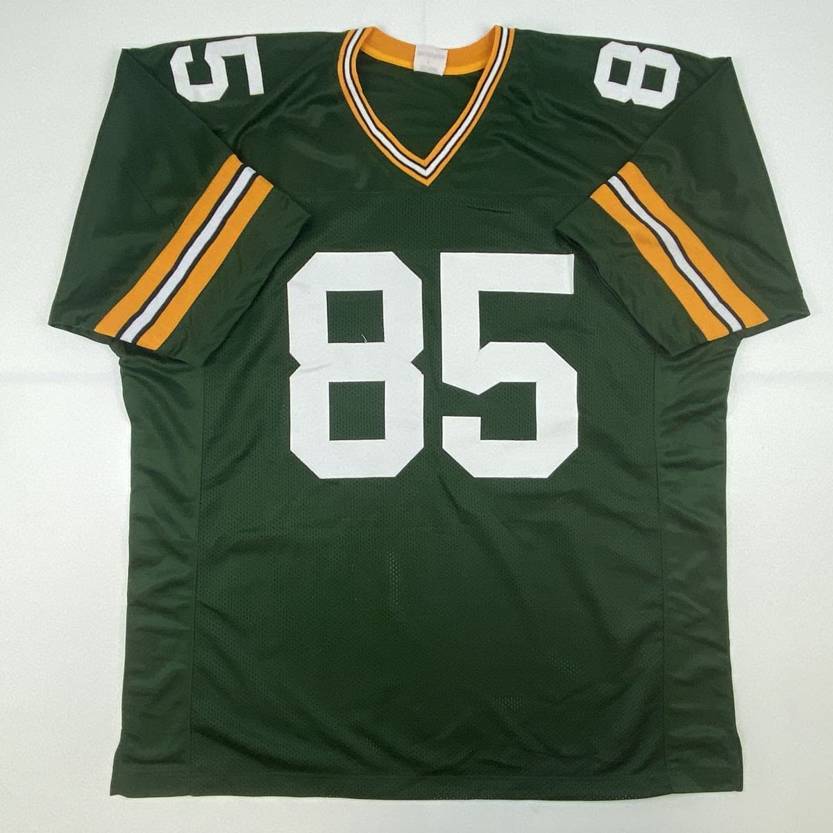 Autographed/Signed Robert Tonyan Green Bay Green Football Jersey Beckett BAS COA