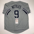 Autographed/Signed Graig Nettles New York Grey Baseball Jersey JSA COA