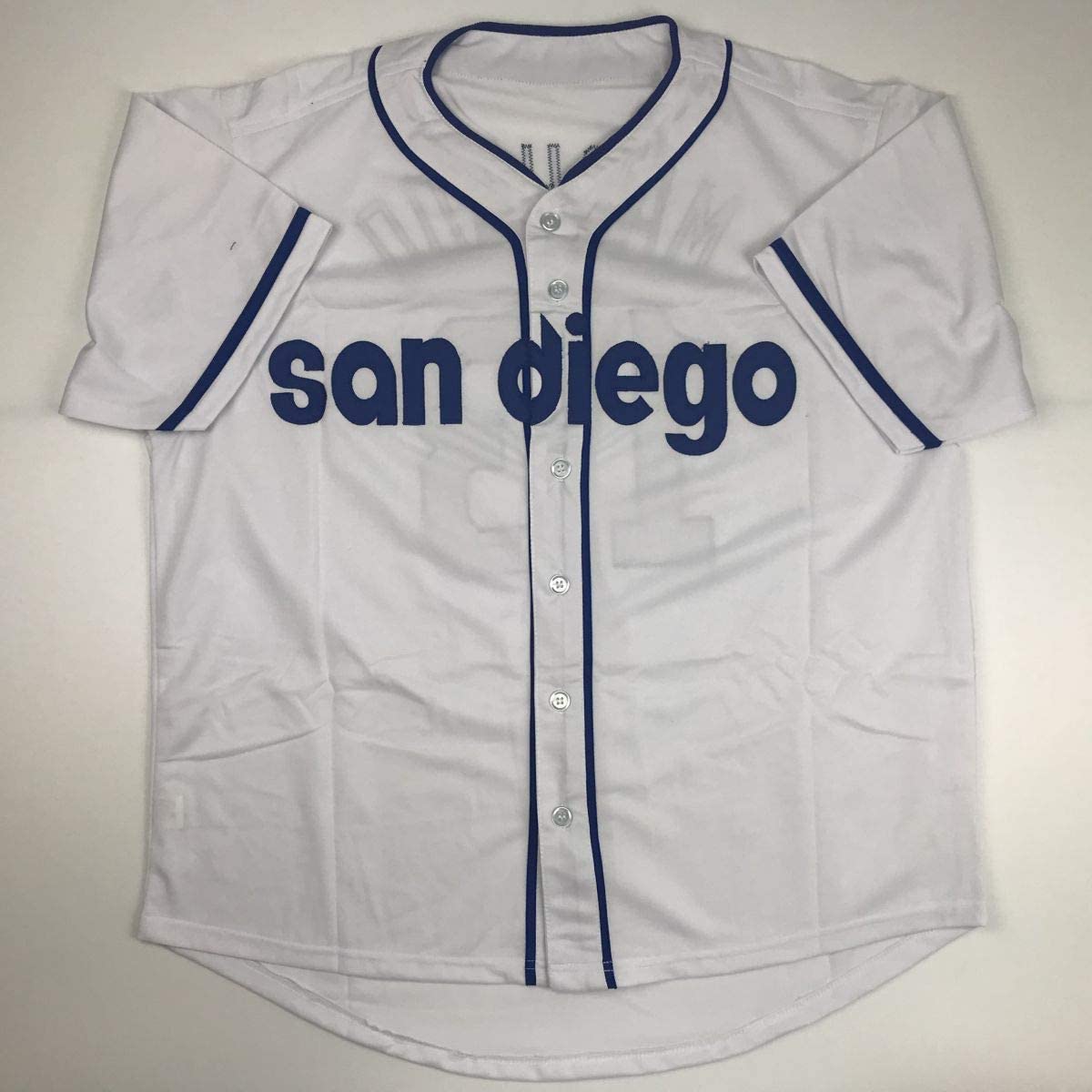 Autographed/Signed Manny Machado San Diego White Baseball Jersey Beckett BAS COA