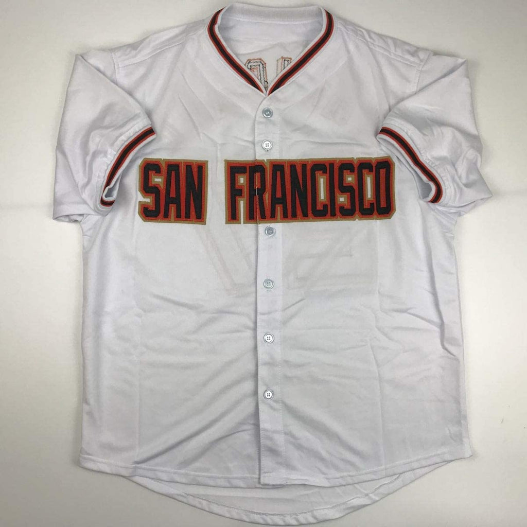 Autographed/Signed Juan Marichal San Francisco White Baseball Jersey JSA COA