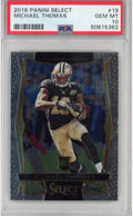 Graded 2016 Panini Select Michael Thomas #19 Rookie RC Football Card PSA 10 Gem Mint