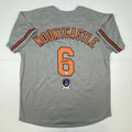 Autographed/Signed Ryan Mountcastle Baltimore Grey Baseball Jersey Beckett BAS COA