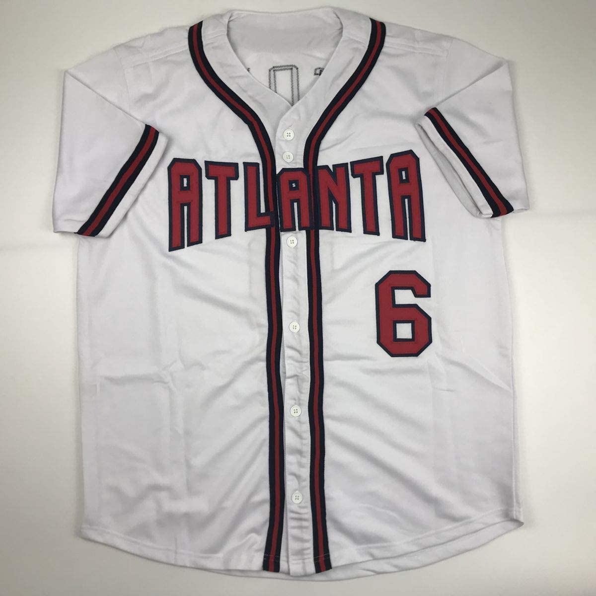 Autographed/Signed Bobby Cox HOF 14 Atlanta White Baseball Jersey JSA COA