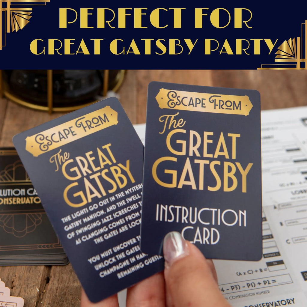 Boxer Gifts: Wine Escape Room - Great Gatsby