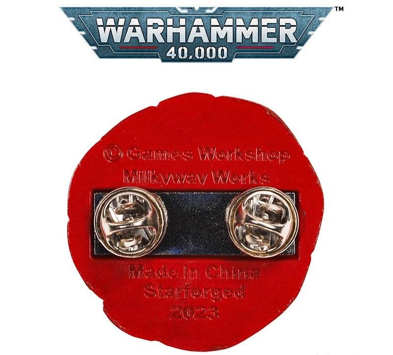 Starforged: Purity Seal - Imperial Inquistion Grey Knights Pin+Sticker