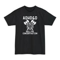 ADHD&D Roll For Concentration Tall T-Shirt