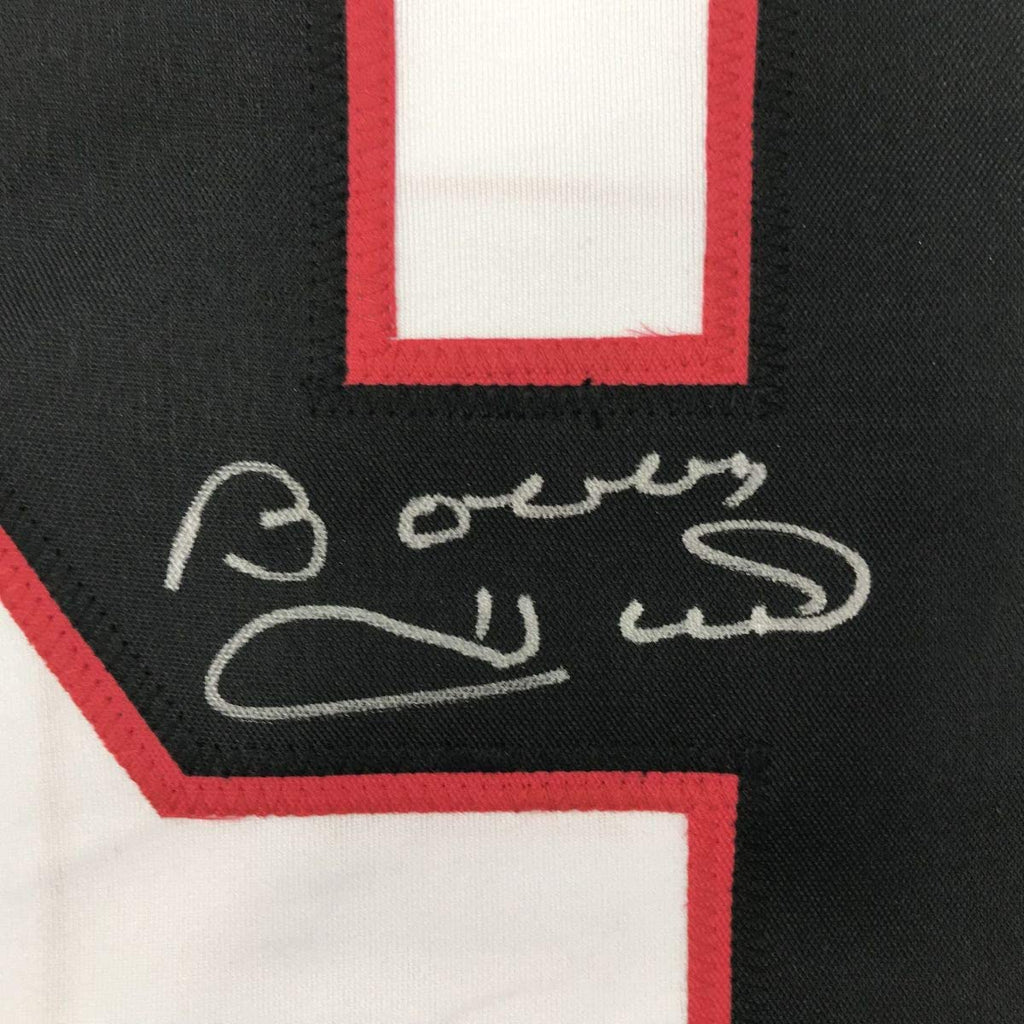 Autographed/Signed Bobby Hull Chicago White Hockey Jersey JSA COA