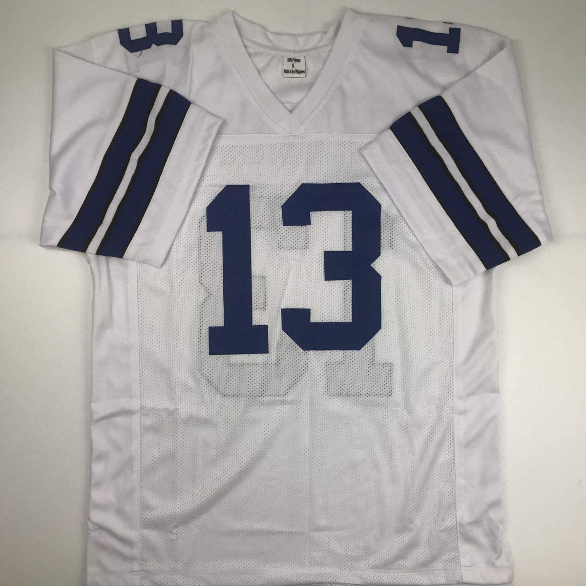 Autographed/Signed Michael Gallup Dallas White Football Jersey JSA COA