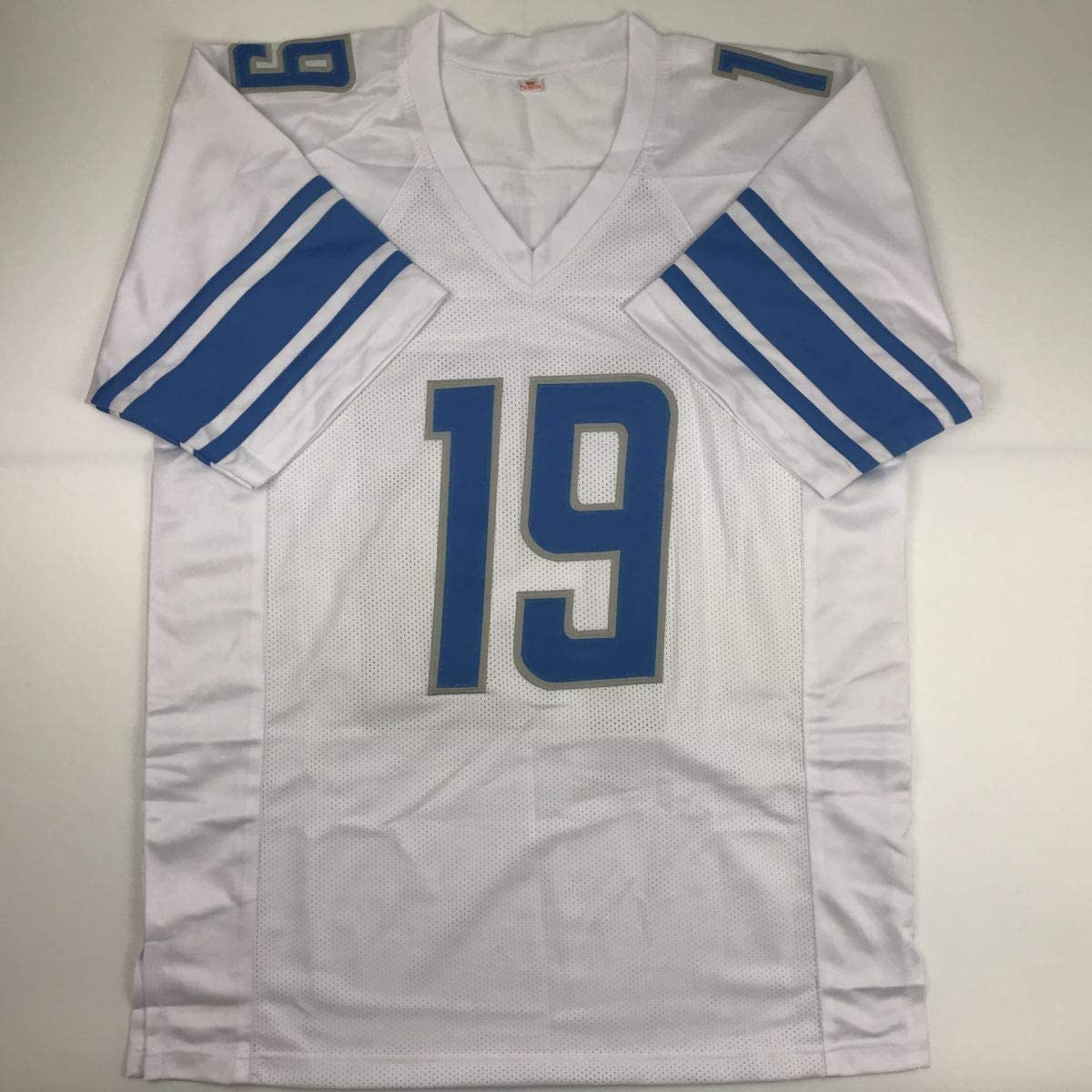 Autographed/Signed Kenny Golladay Detroit White Football Jersey JSA COA