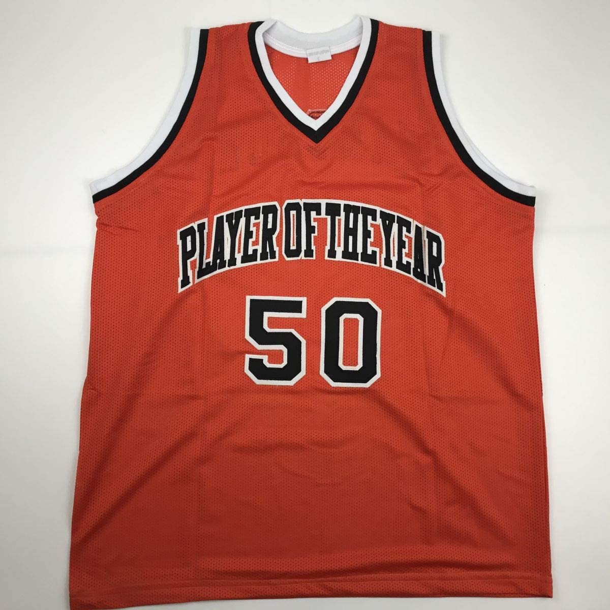 Autographed/Signed Ralph Sampson Virginia Orange College Basketball Jersey Tristar COA