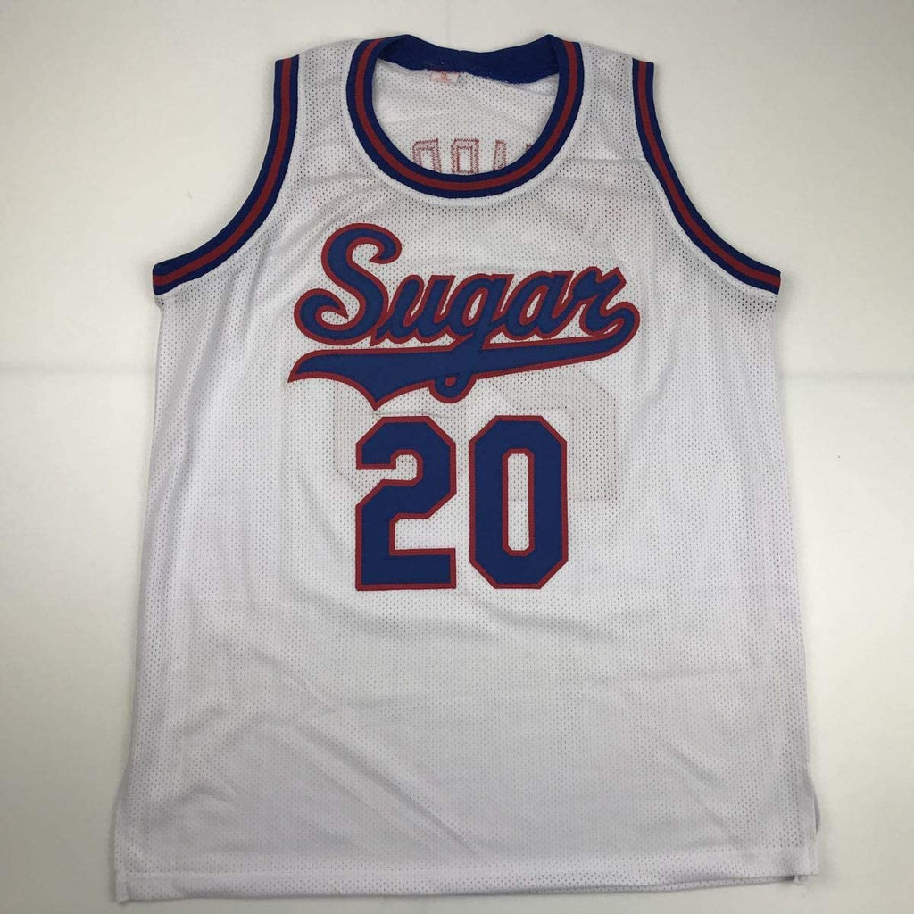 Autographed/Signed Micheal Ray Richardson New York White Basketball Jersey PSA/DNA COA