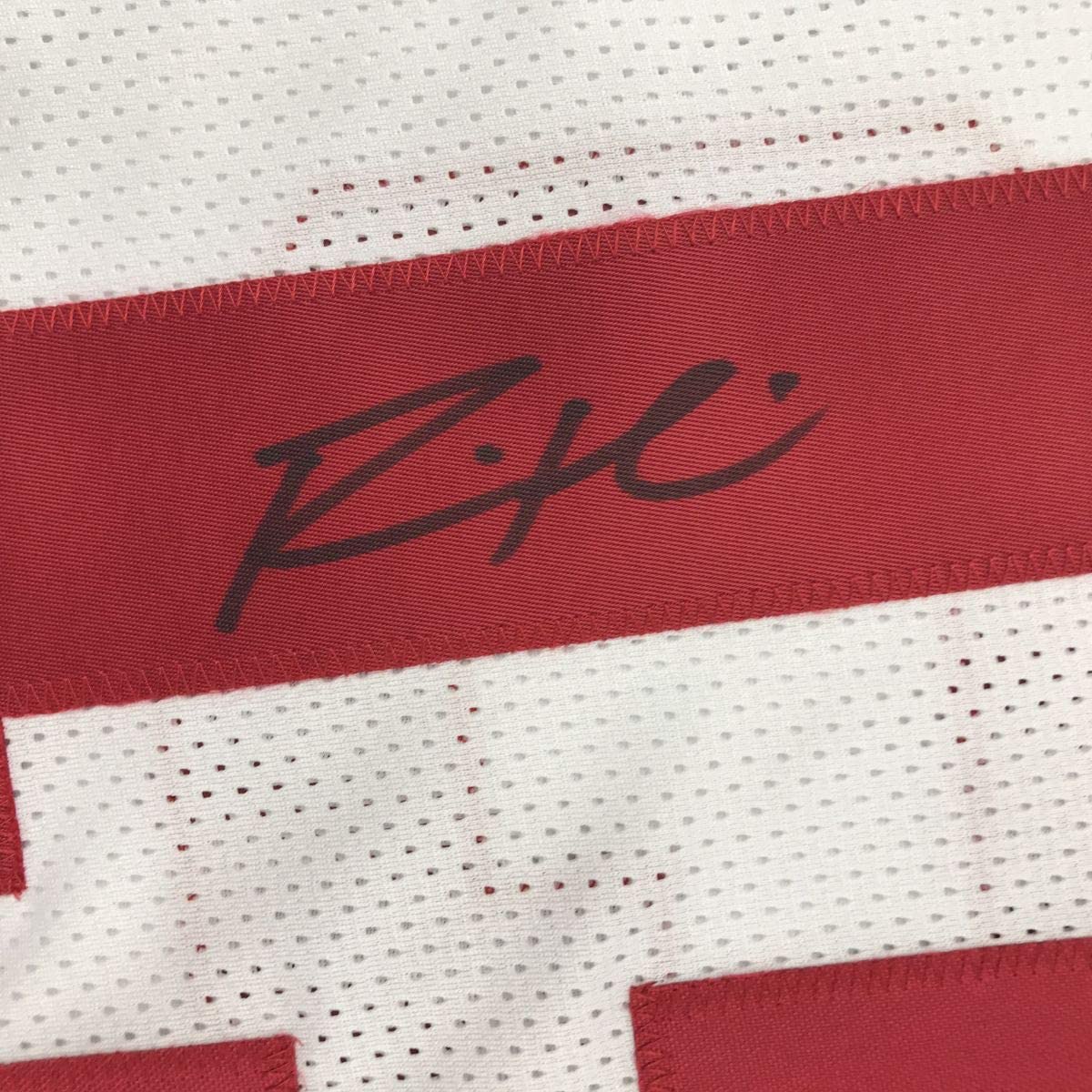 Autographed/Signed Ronnie Harrison Alabama White College Football Jersey PSA/DNA COA