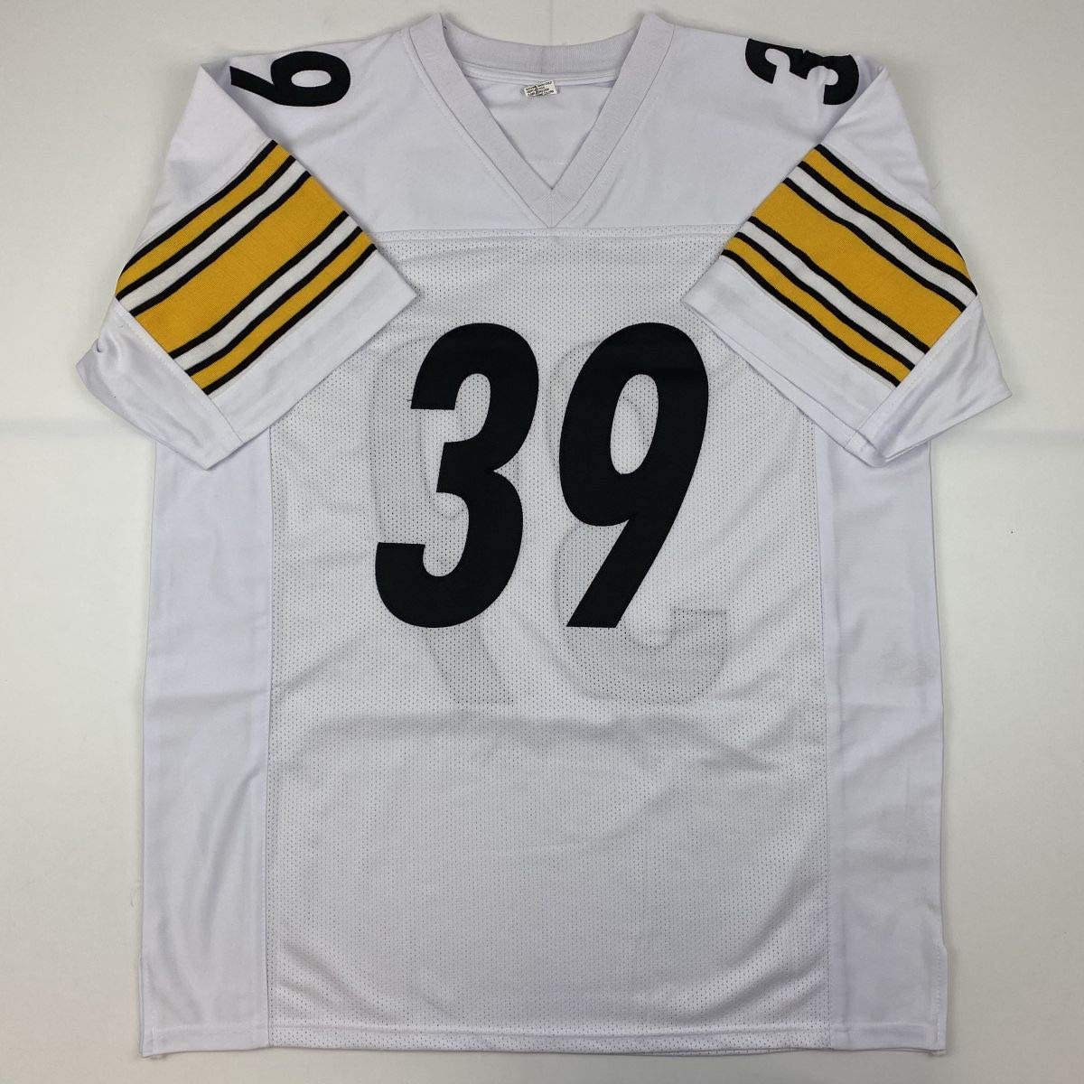 Autographed/Signed Minkah Fitzpatrick Pittsburgh White Football Jersey JSA COA