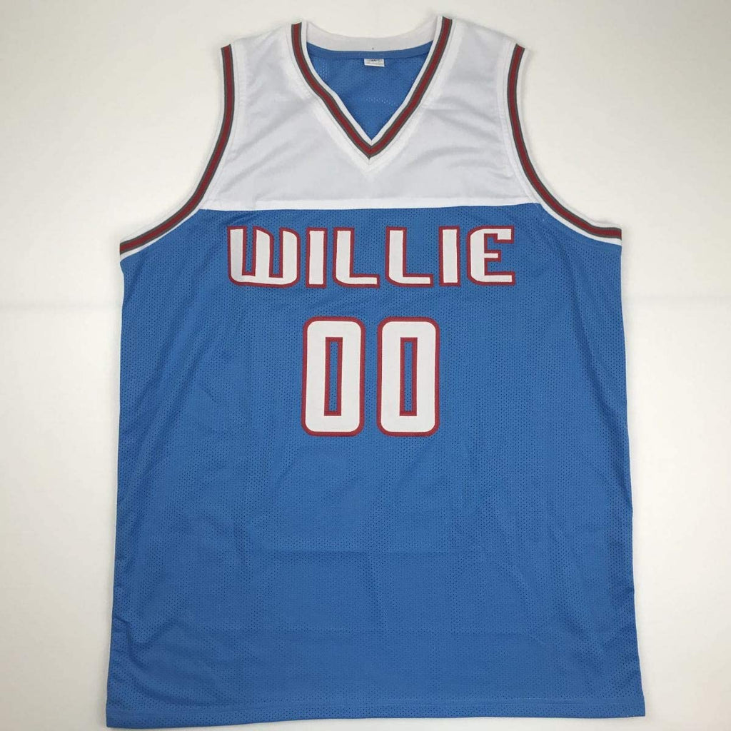 Autographed/Signed Willie Cauley-Stein Sacramento Retro Blue Basketball Jersey JSA COA